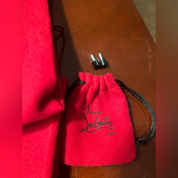 Christian Louboutin Black Suede Eloise Pump 85 Veau Velours Size 39 - Picture 14 of 15